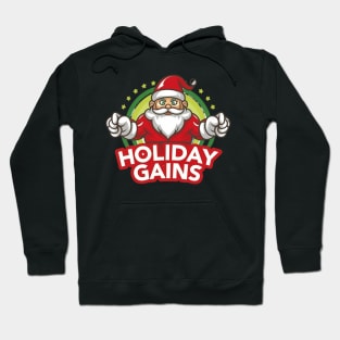 Festive Fitness: Santa’s Holiday Gains Hoodie